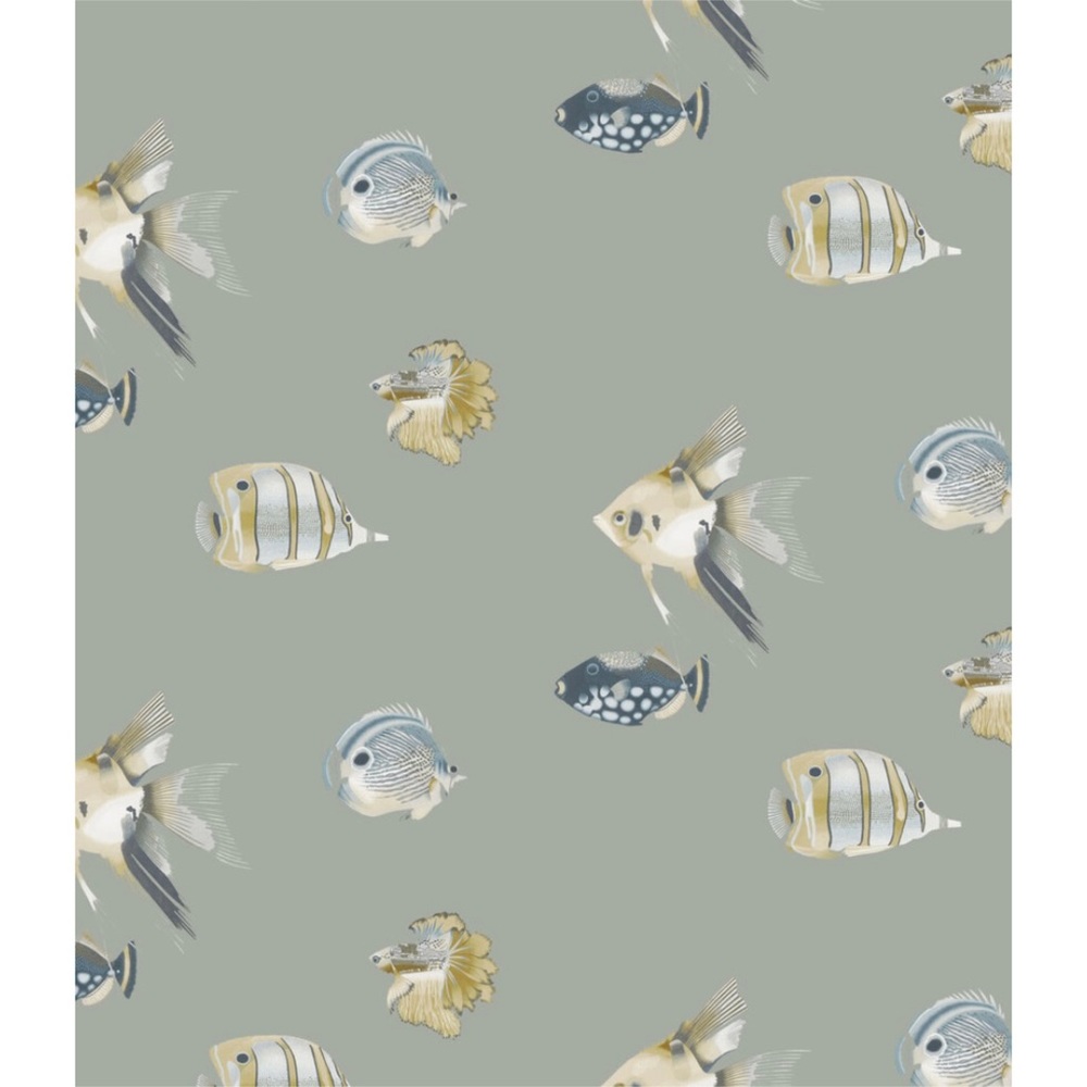 Harlequin Anthozoa wallpaper collection in Kamanu fish pattern